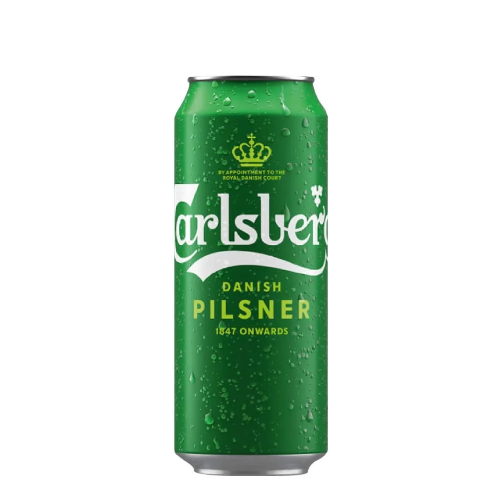 Cerveza carlsberg lata