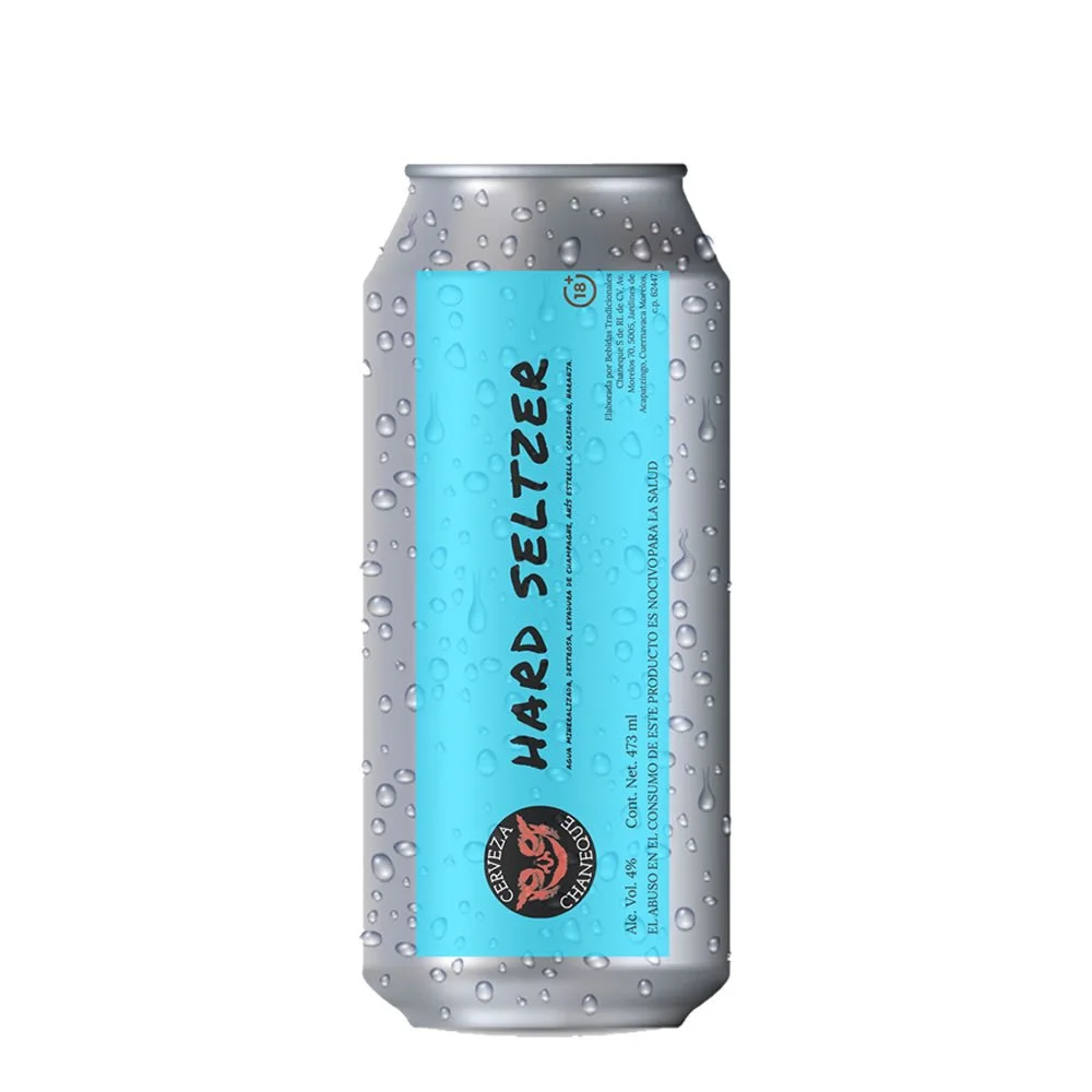 Cerveza chaneque hard seltzer lata