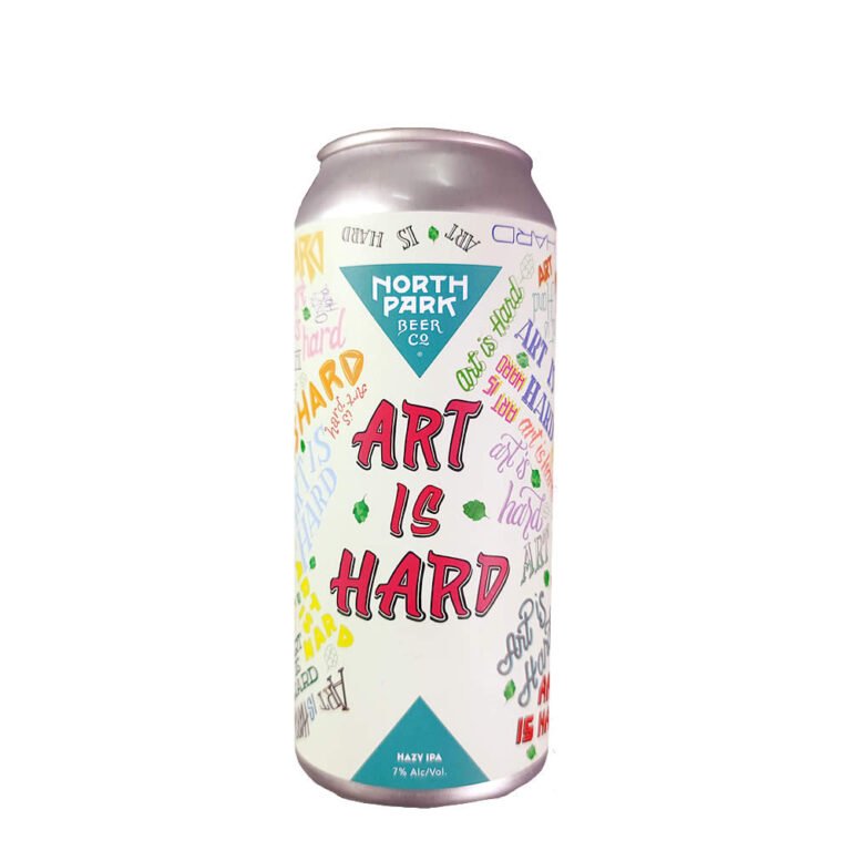 Cerveza North Park Art is Hard Beer Zone
