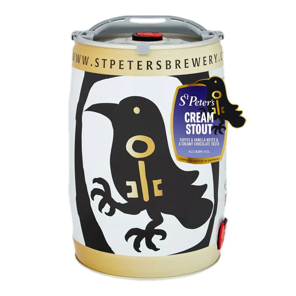 Barril de cerveza St Peters Cream Stout