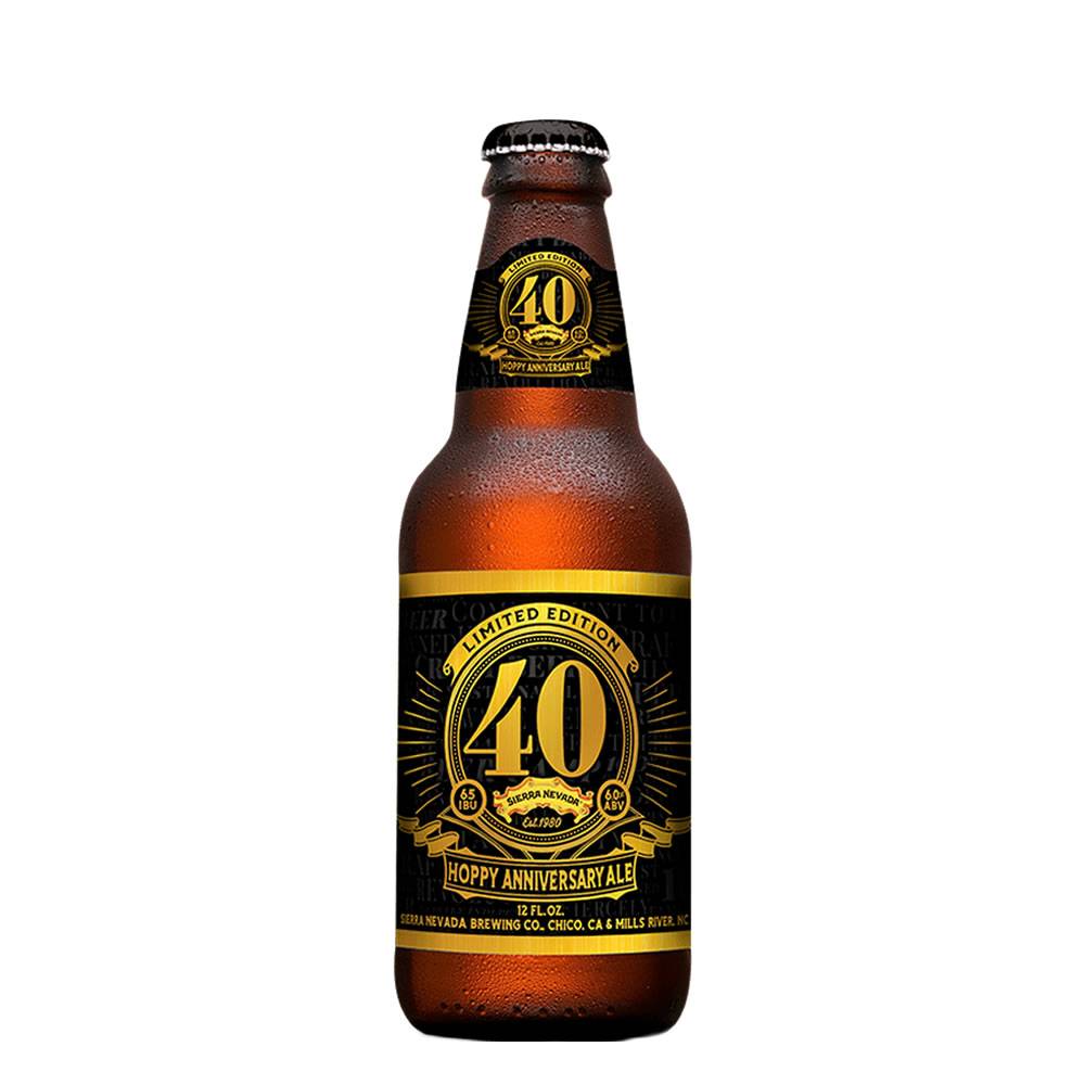Cerveza Sierra Nevada 40 Años