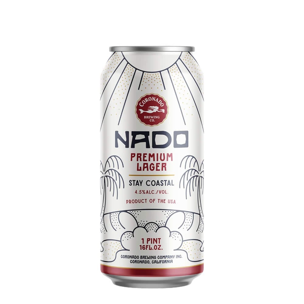 Coronado Brewing Nado Premium Lager - Beer Zone